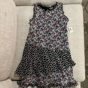Kidpik never worn with tags sleeveless flowered size 10 dress
